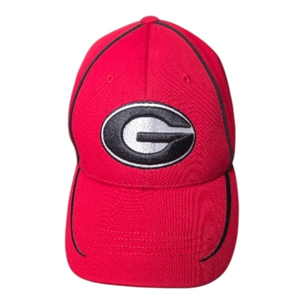 Red Cap with Black and White Logo
